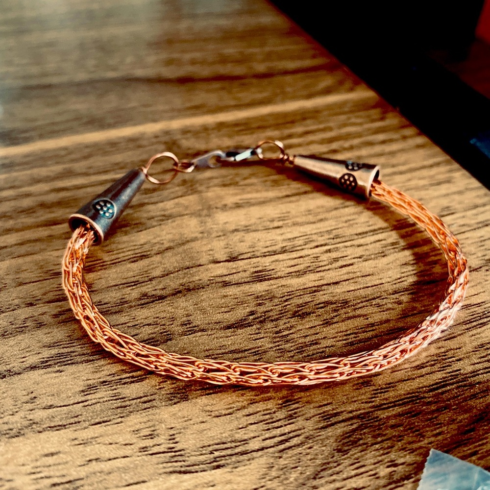 Viking single weave bracelet